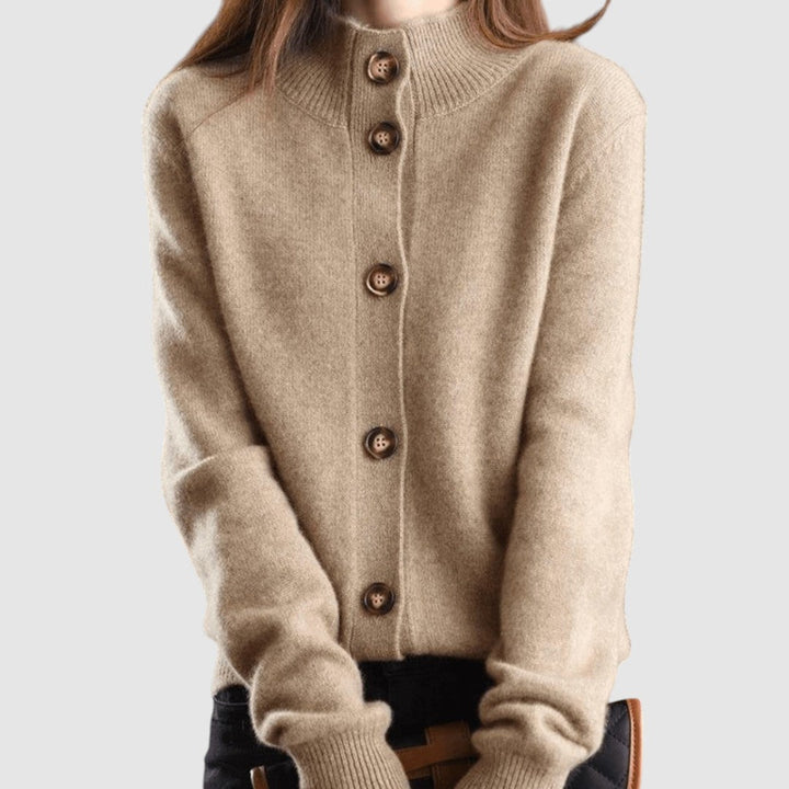Viktorie - Luxusní kašmírový pletený kardigan