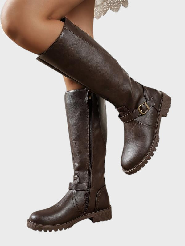 Rosavie – Boty s širokým holínkovým svrškem