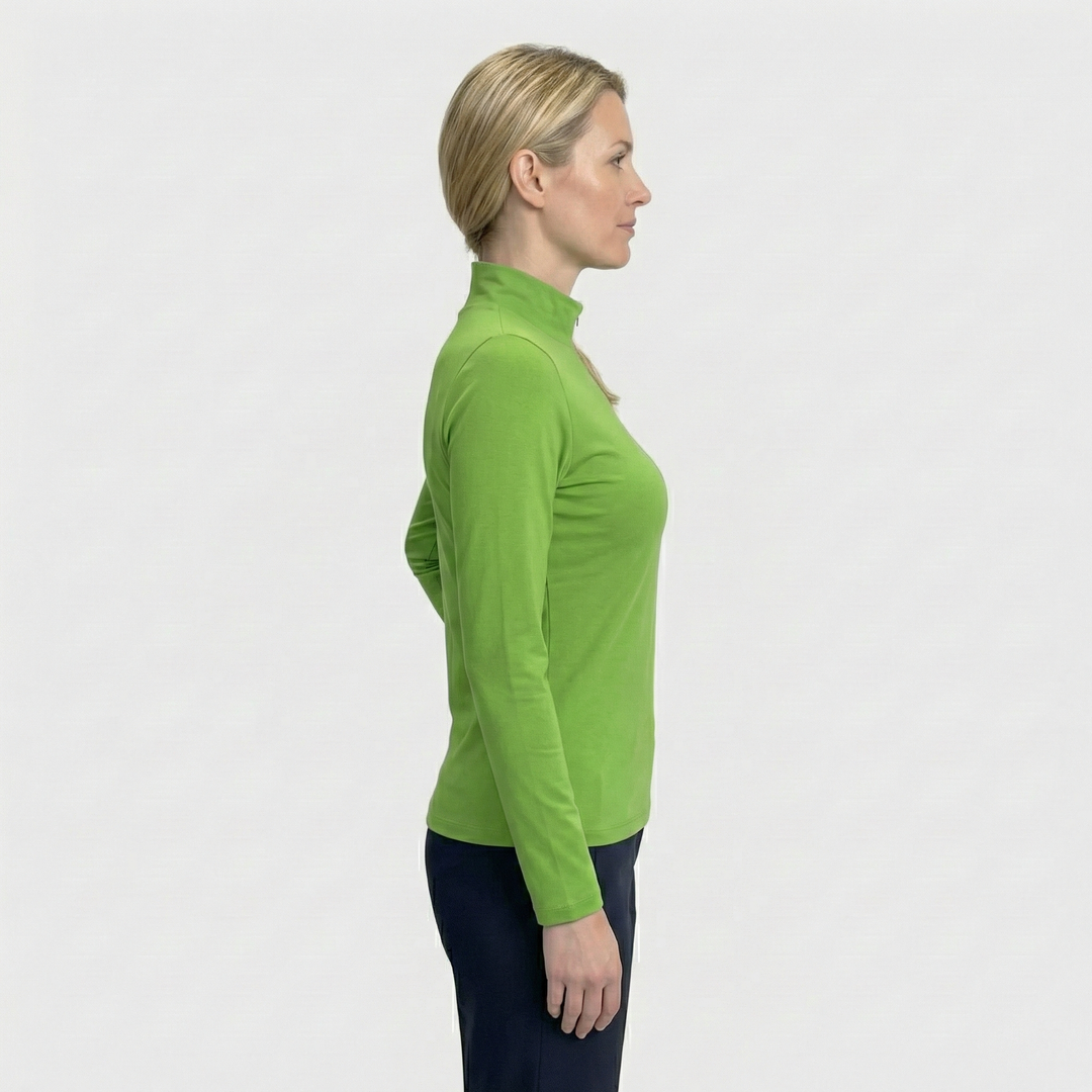 Amalia | Top s architektonickým límcem