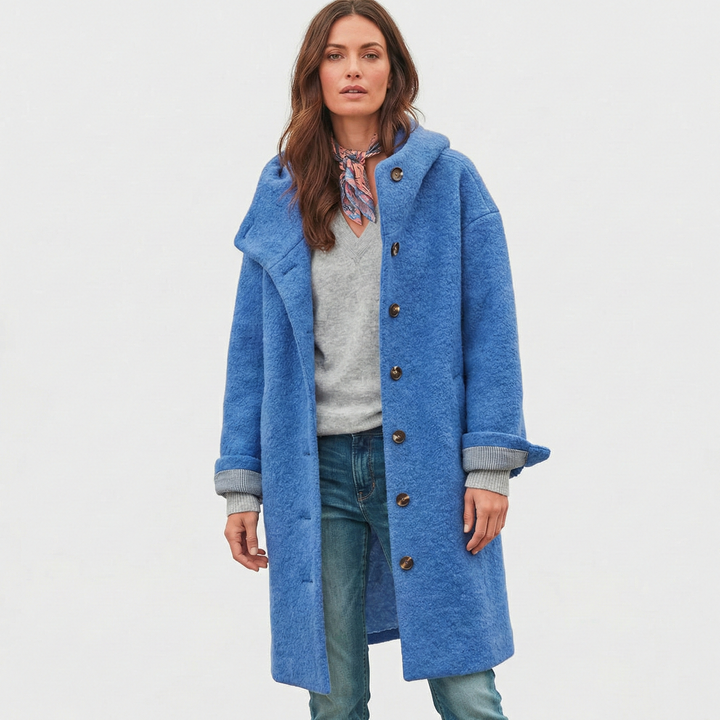 Olivia - Elegantní vlněný kabát