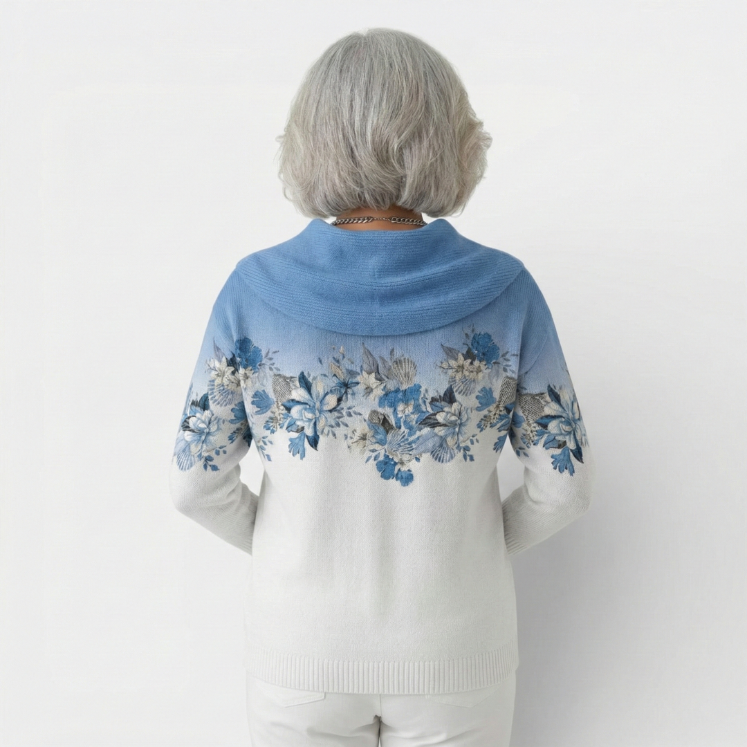 Elara | Ultra-hřejivý svetr s ozdobným límcem