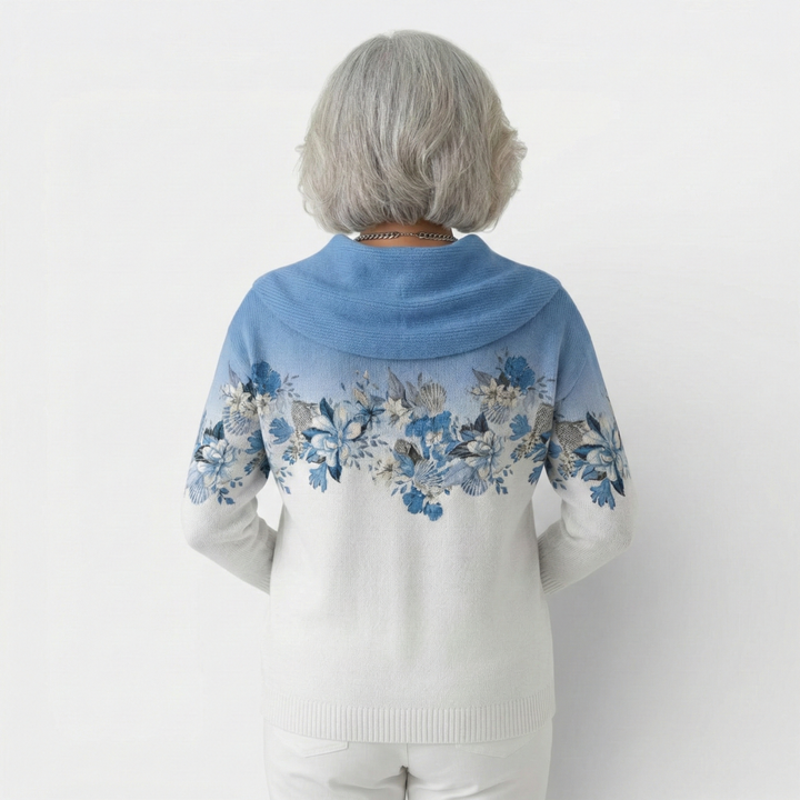 Elara | Ultra-hřejivý svetr s ozdobným límcem