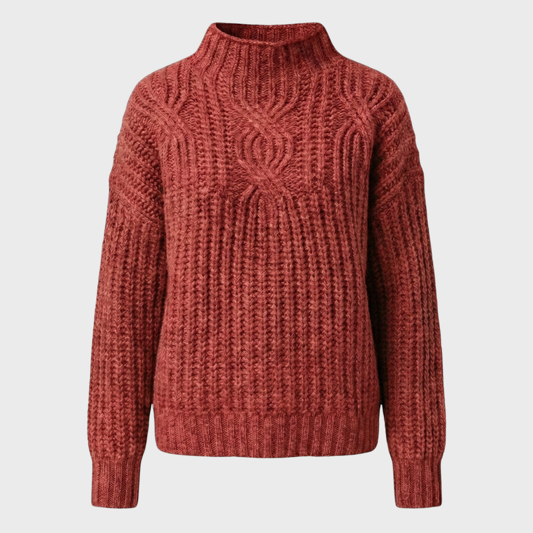 Aroa – Pletený svetr s rolákem