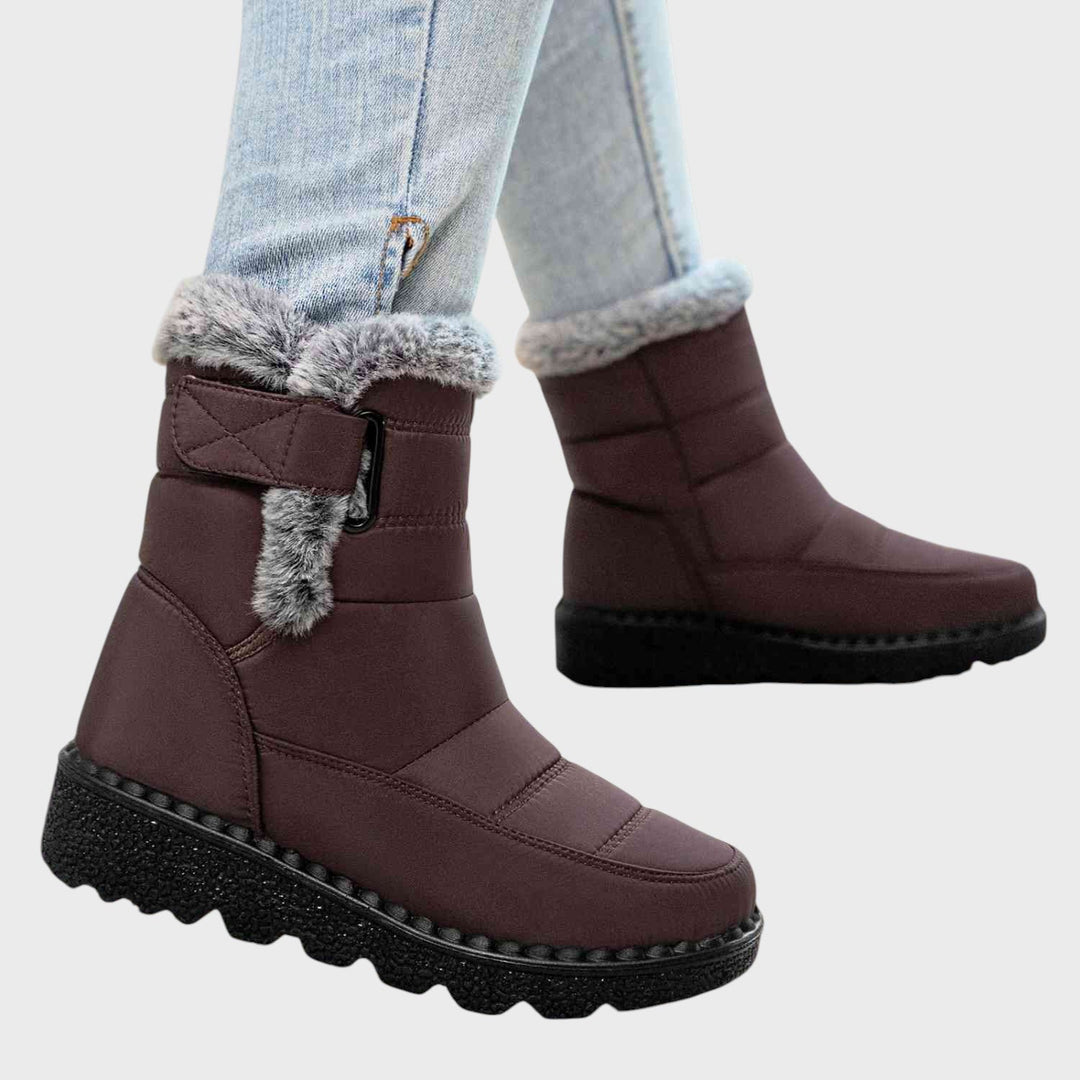 Nora | Zateplené sněhule na suchý zip