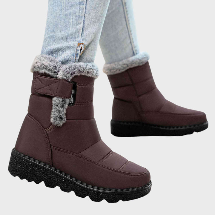 Nora | Zateplené sněhule na suchý zip