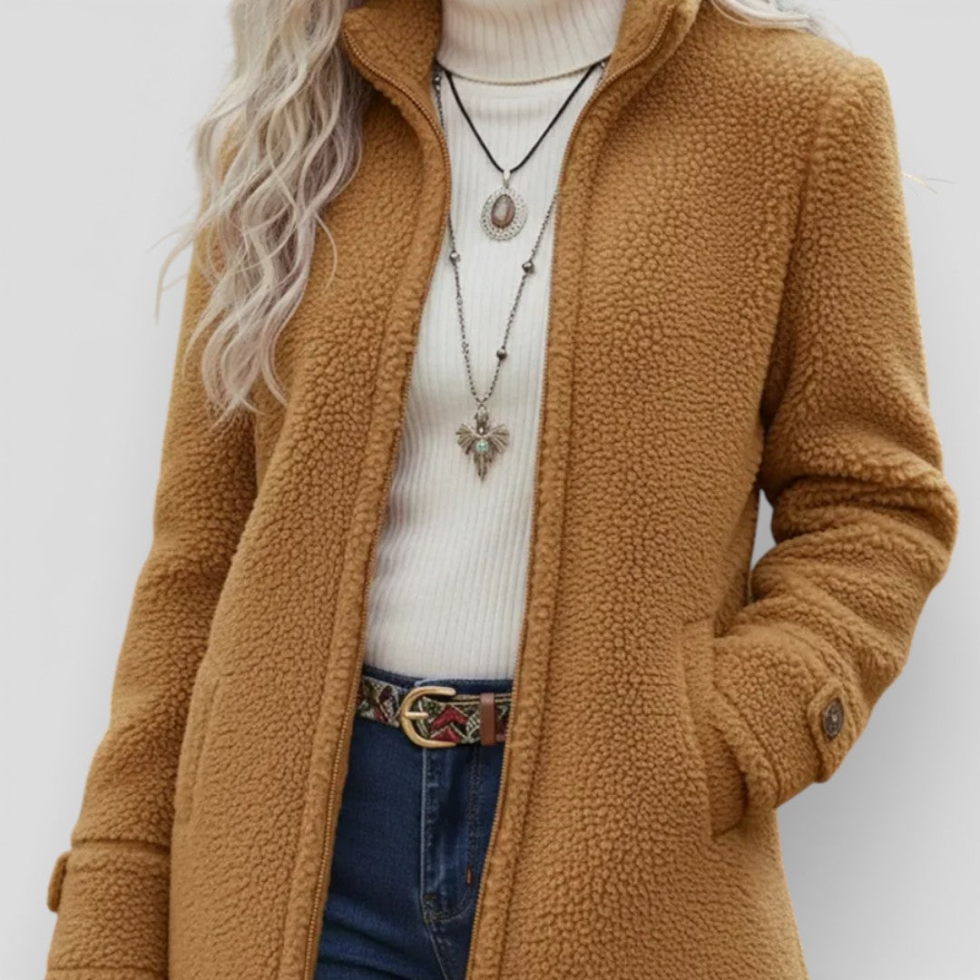 Annelies – Měkká mezičinná bunda na zip