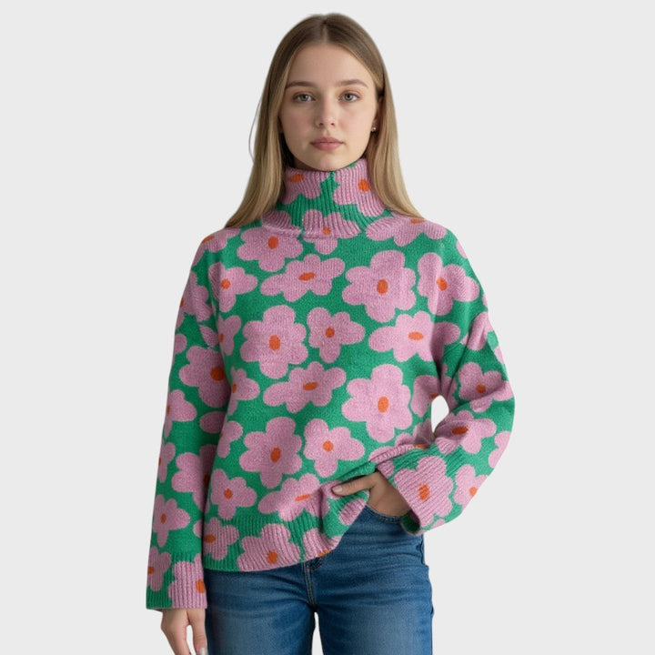 Anděl | Rolák s květinovým vzorem