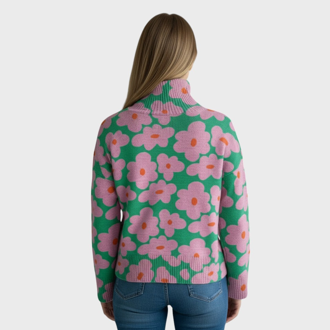 Anděl | Rolák s květinovým vzorem