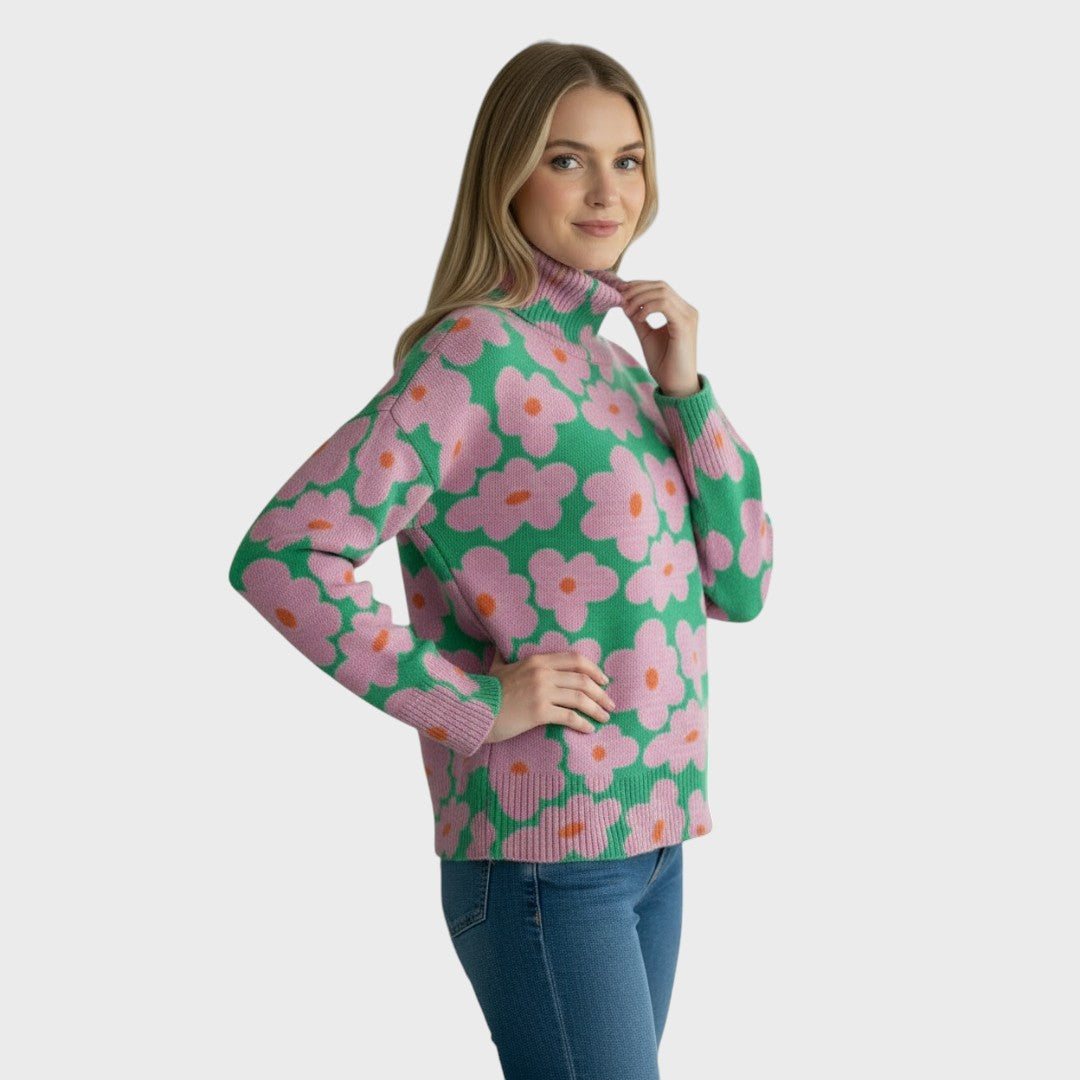 Anděl | Rolák s květinovým vzorem